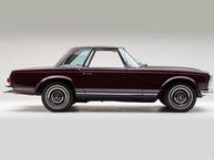 1965 Mercedez Benz 230 SL Maroon 113042-10-0101396